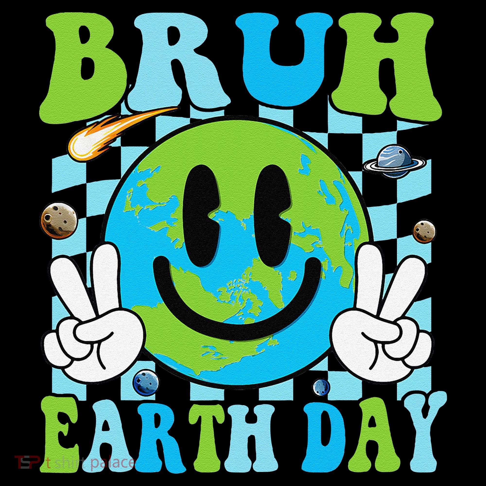Bruh Earth Day Dabbing Earth Environmental Earth Day Baby Bodysuit