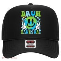 Bruh Earth Day Dabbing Earth Environmental Earth Day Hat thumb 0