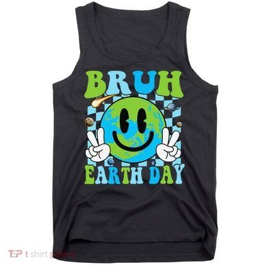 Bruh Earth Day Dabbing Earth Environmental Earth Day Tank Top