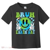 Bruh Earth Day Dabbing Earth Environmental Earth Day Toddler T-Shirt thumb 0