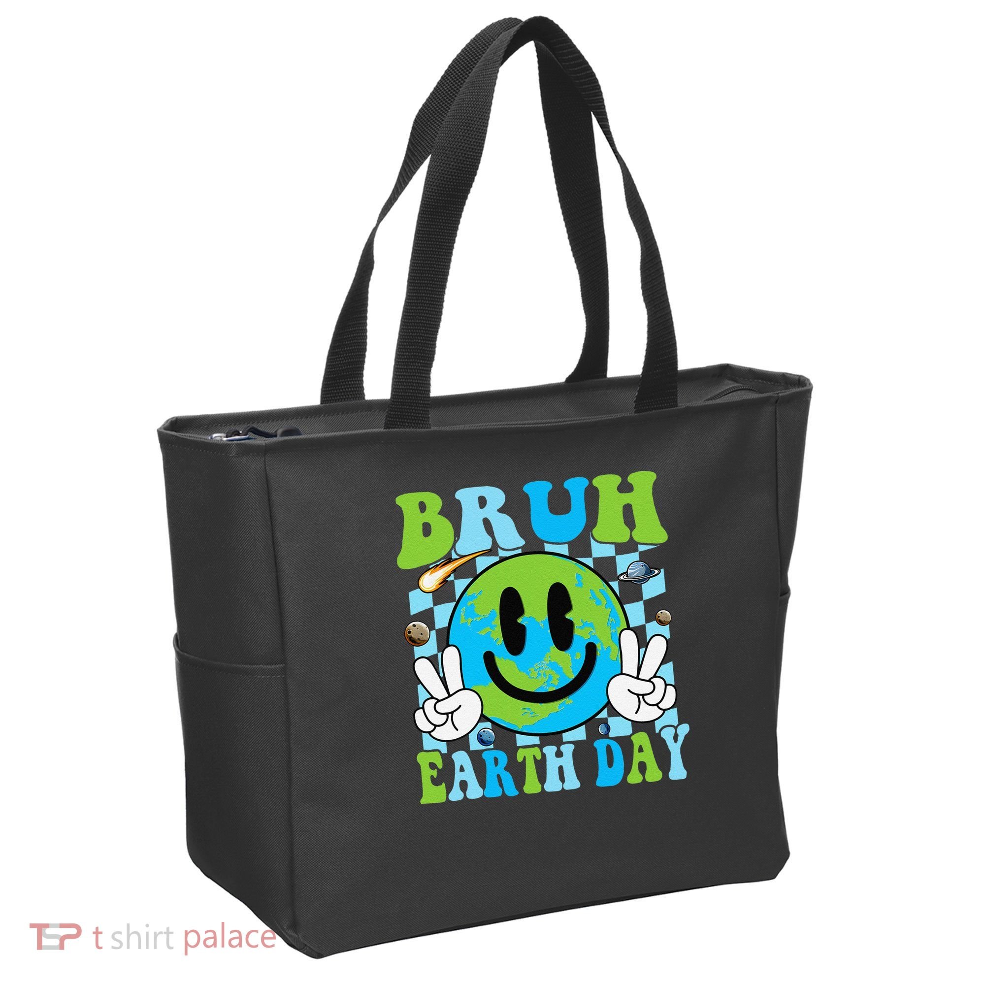 Bruh Earth Day Dabbing Earth Environmental Earth Day Tote Bag