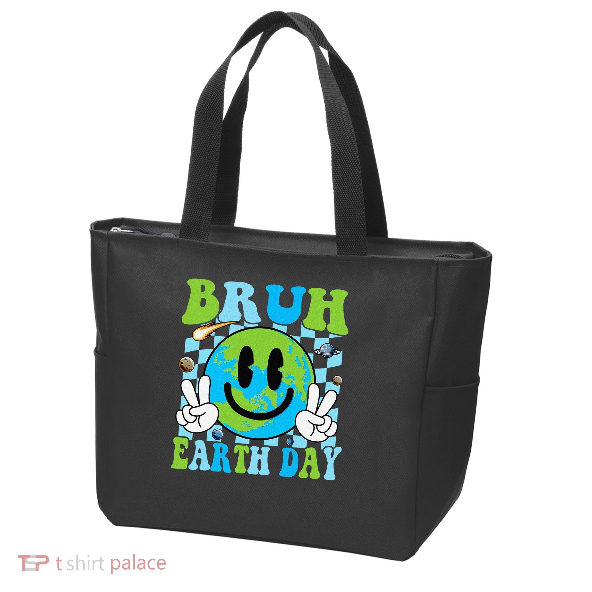 Bruh Earth Day Dabbing Earth Environmental Earth Day Tote Bag