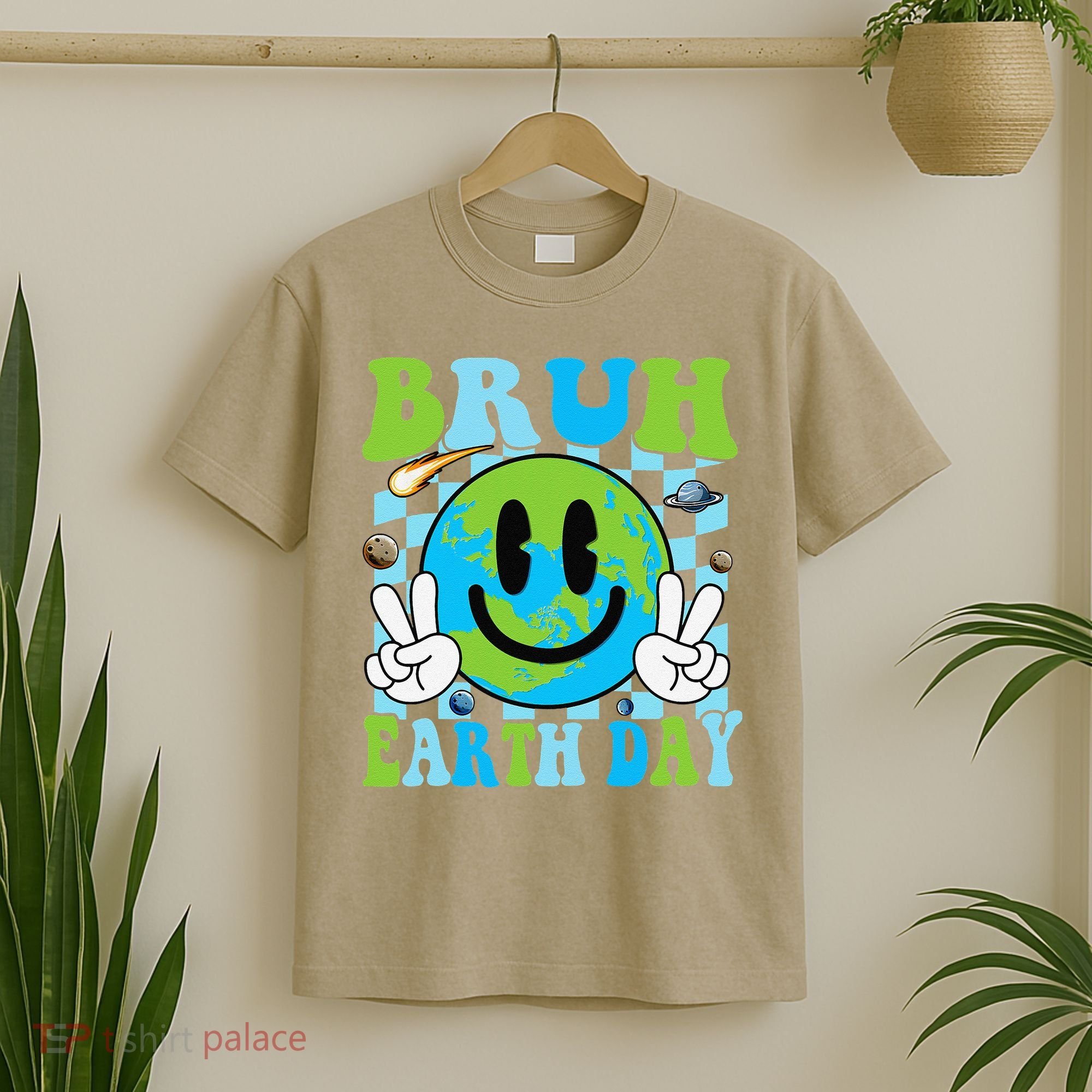 Bruh Earth Day Dabbing Earth Environmental Earth Day T-Shirt