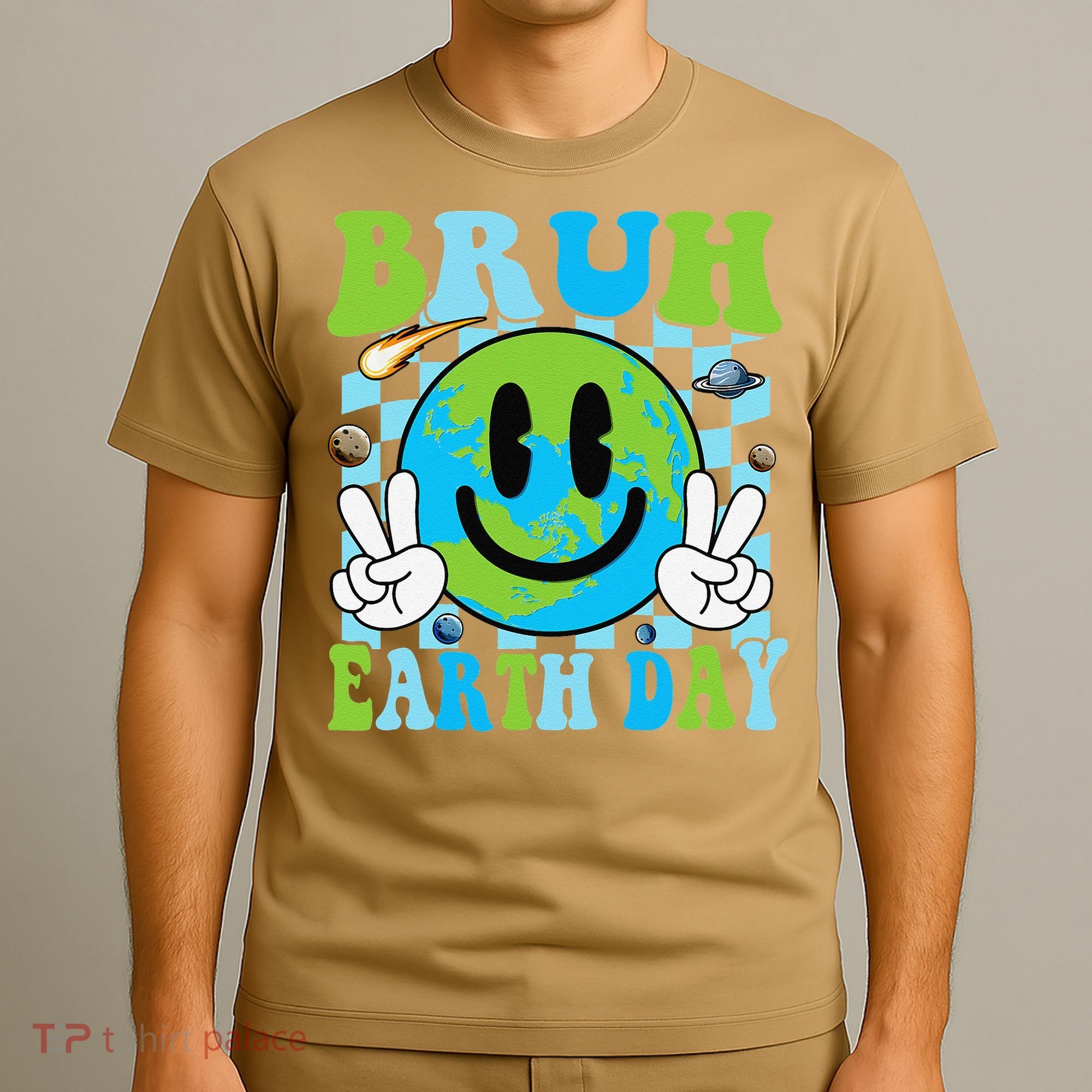 Bruh Earth Day Dabbing Earth Environmental Earth Day T-Shirt