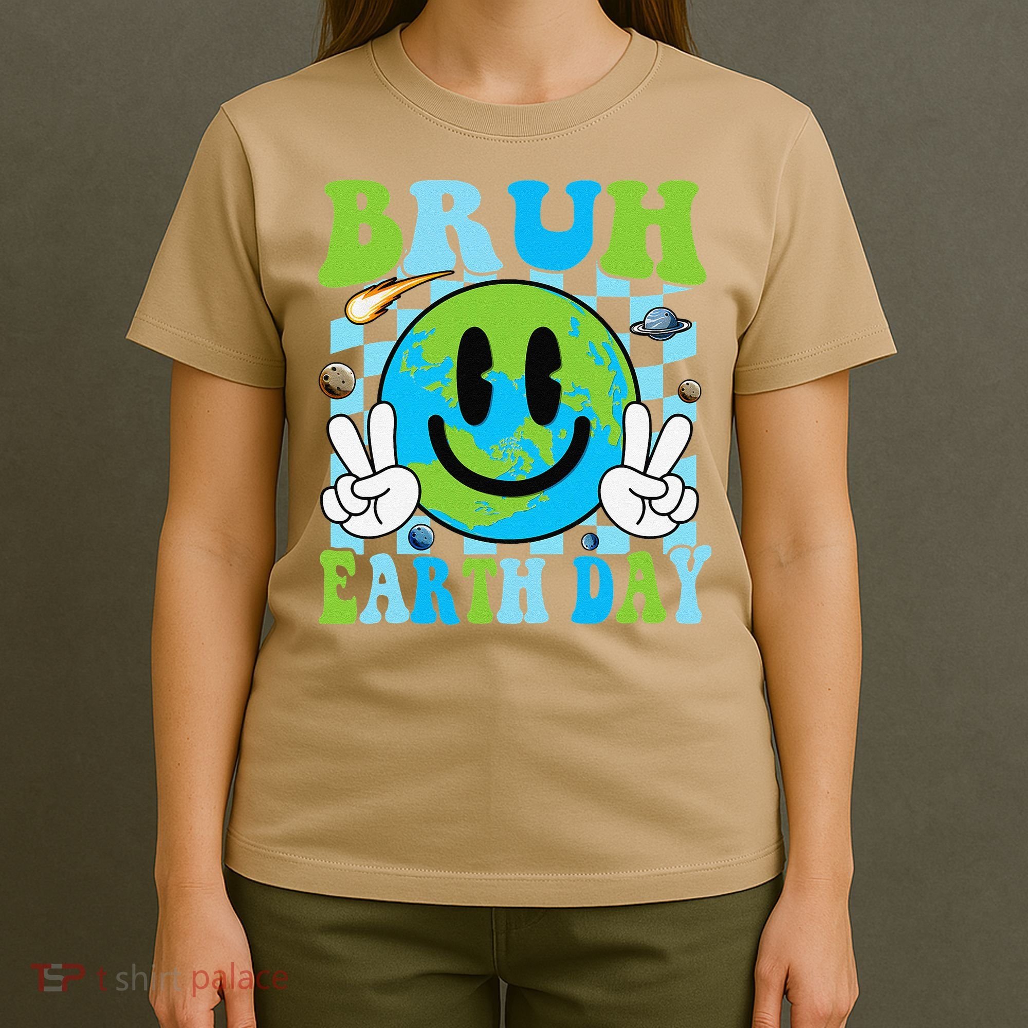 Bruh Earth Day Dabbing Earth Environmental Earth Day T-Shirt