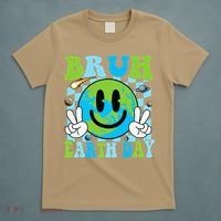 Bruh Earth Day Dabbing Earth Environmental Earth Day T-Shirt thumb 5