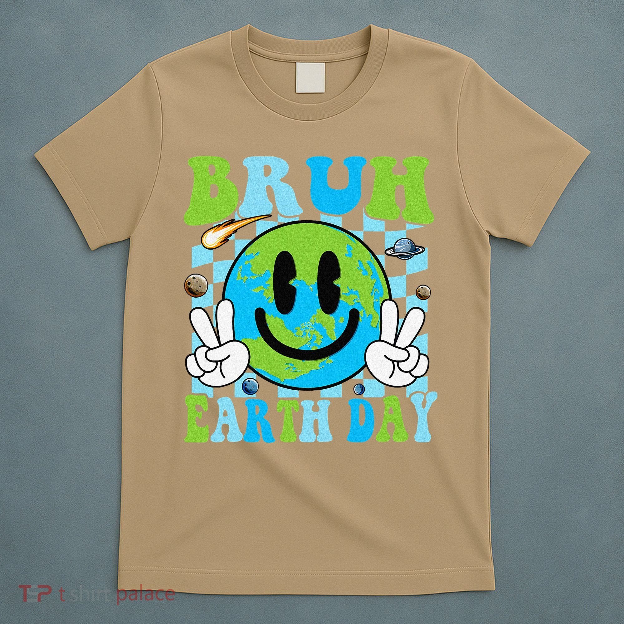 Bruh Earth Day Dabbing Earth Environmental Earth Day T-Shirt