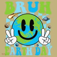 Bruh Earth Day Dabbing Earth Environmental Earth Day Button thumb 1