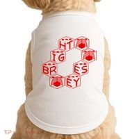 Bright Eyes Dice Logo Doggie Tank thumb 0
