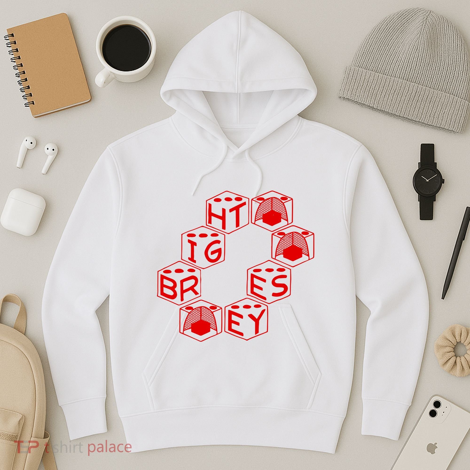 Bright Eyes Dice Logo Hoodie