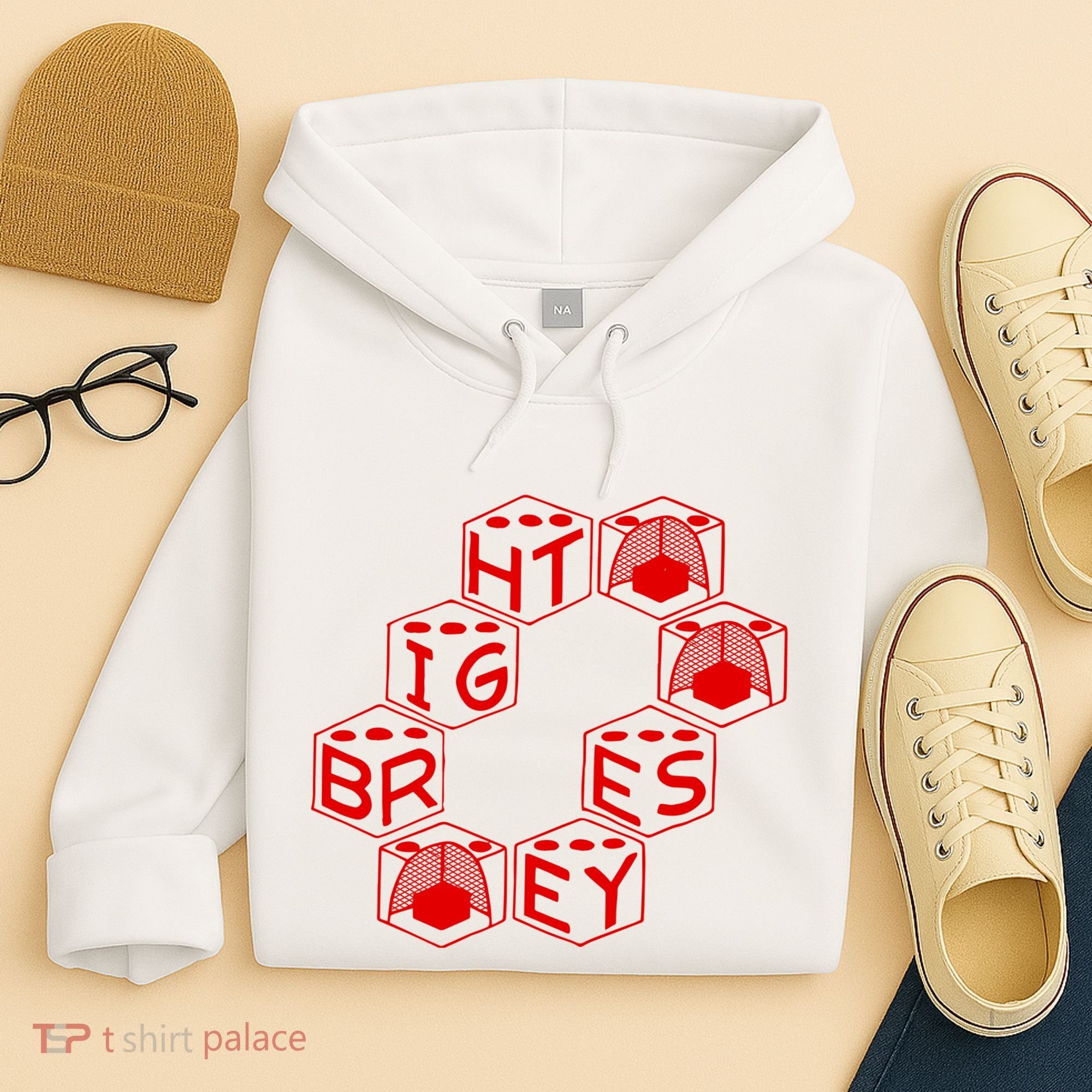 Bright Eyes Dice Logo Hoodie