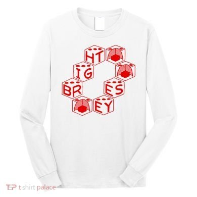 Bright Eyes Dice Logo Long Sleeve Shirt