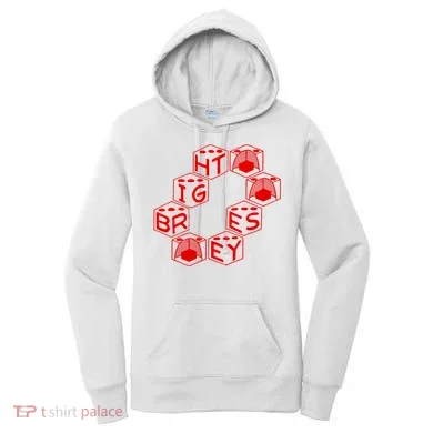 Bright Eyes Dice Logo Women's Hoodie