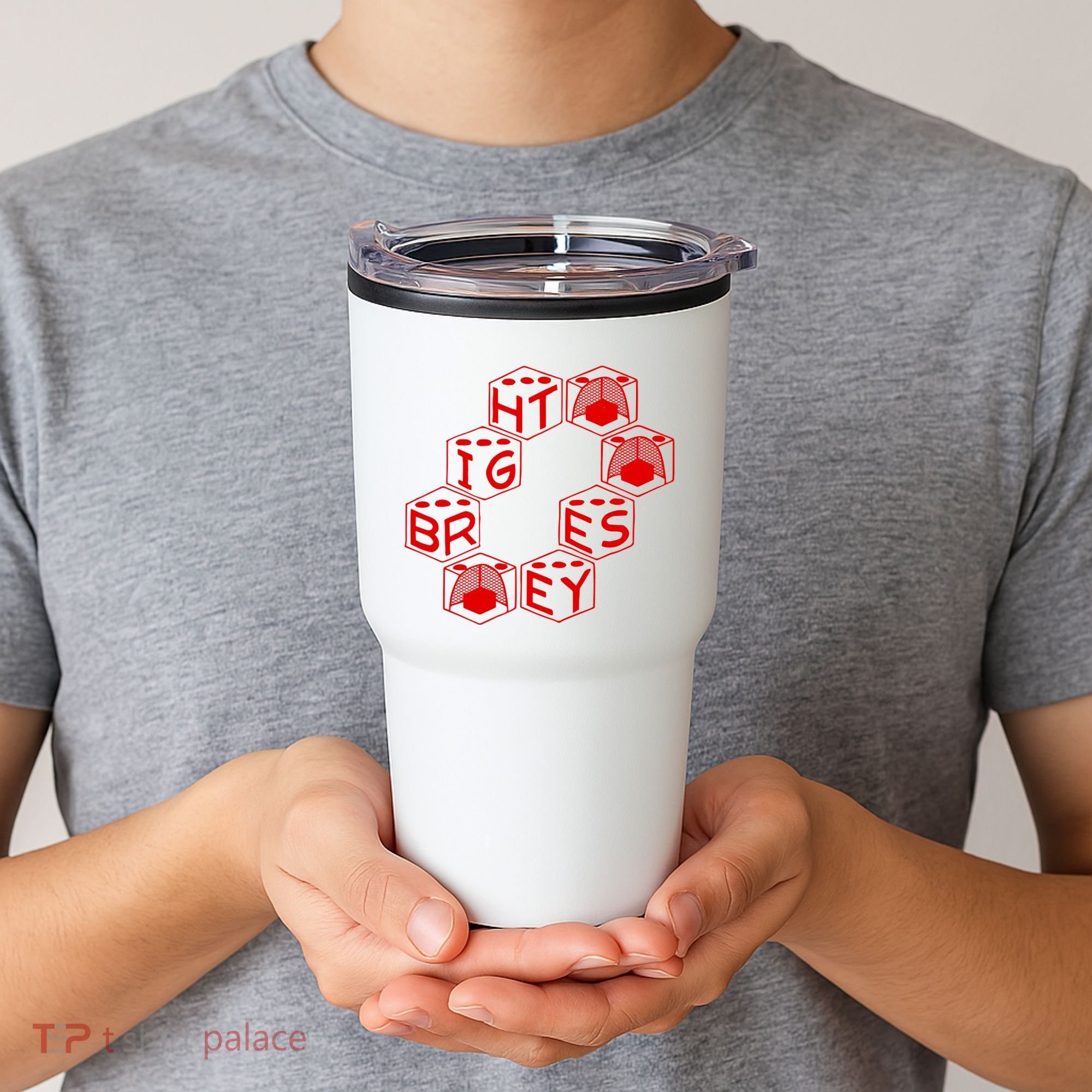 Bright Eyes Dice Logo Tumbler