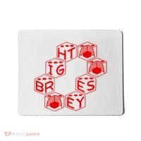 Bright Eyes Dice Logo Mousepad thumb 0