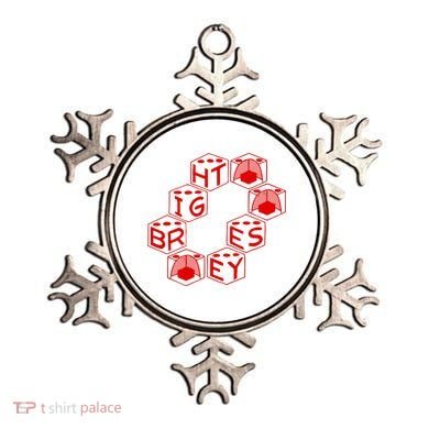 Bright Eyes Dice Logo Ornament