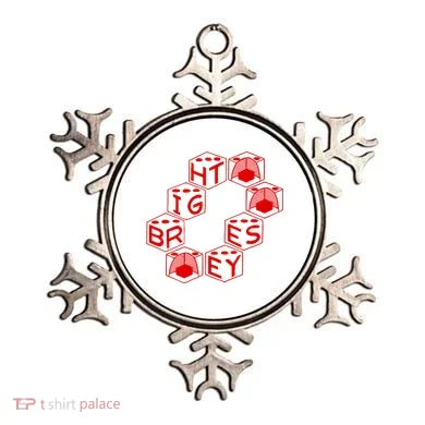 Bright Eyes Dice Logo Ornament