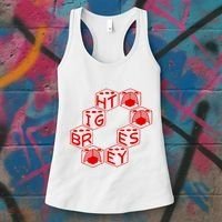 Bright Eyes Dice Logo Women's Tank Top thumb 3