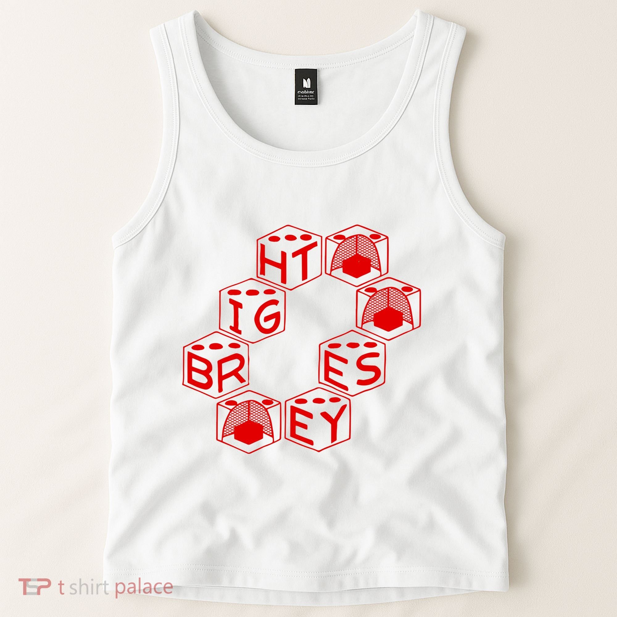 Bright Eyes Dice Logo Tank Top