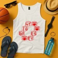 Bright Eyes Dice Logo Tank Top thumb 4