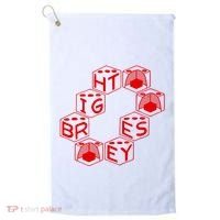 Bright Eyes Dice Logo Golf Towel thumb 0