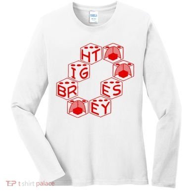 Bright Eyes Dice Logo Women's Long Sleeve Shirt