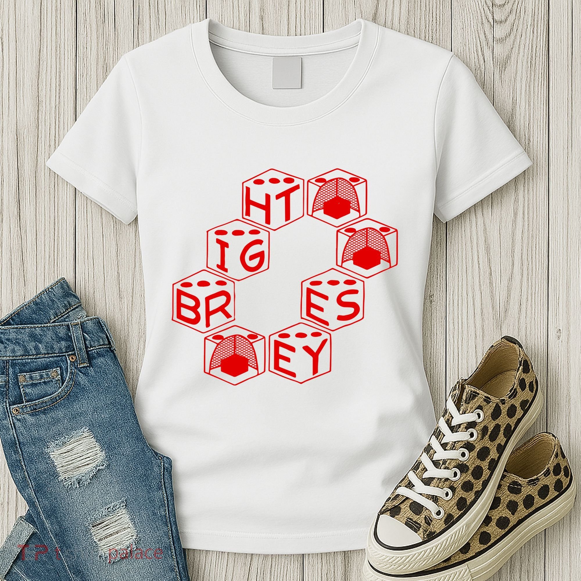 Bright Eyes Dice Logo Women's T-Shirt