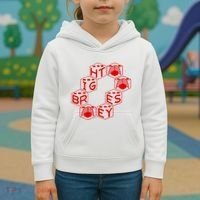 Bright Eyes Dice Logo Kids Hoodie thumb 3