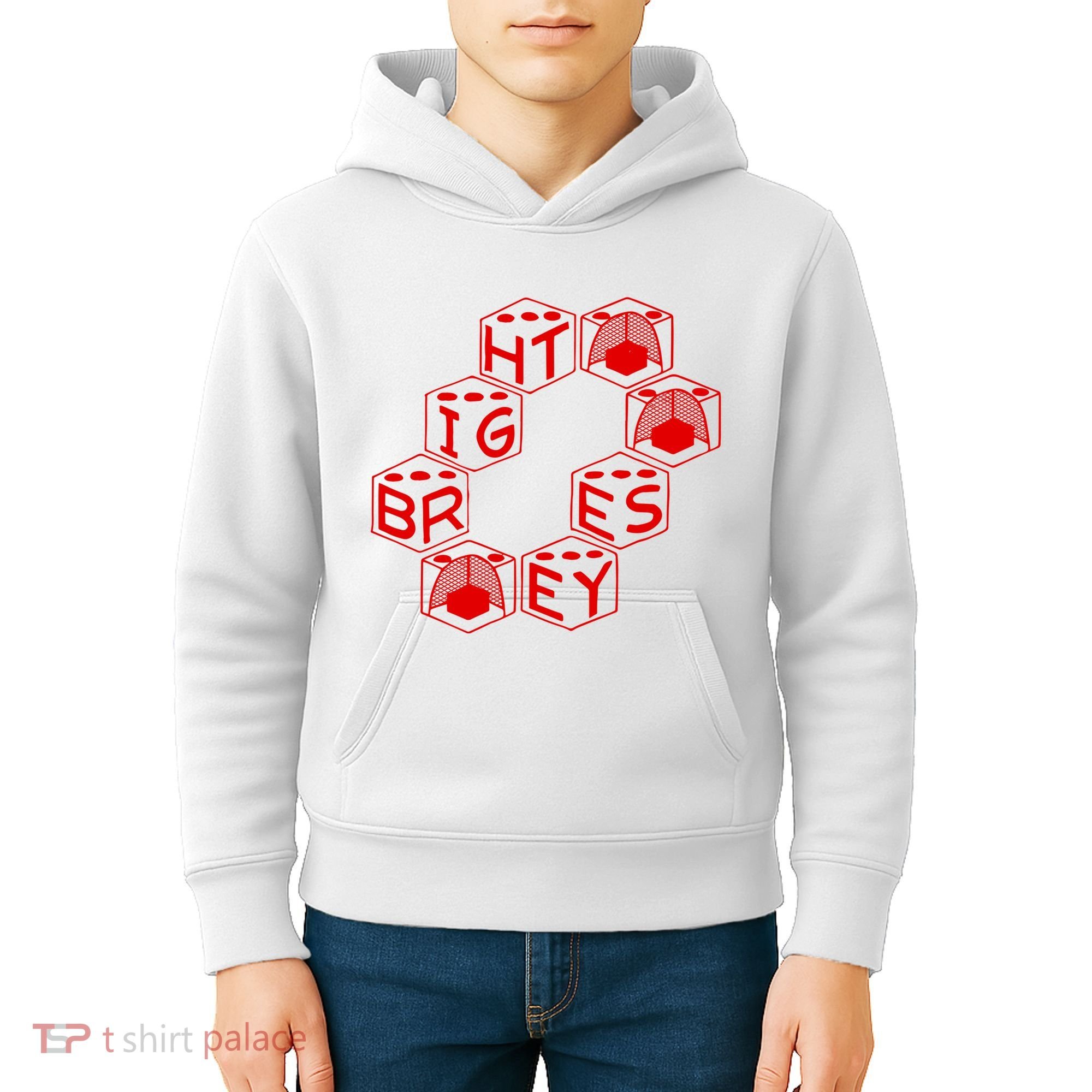 Bright Eyes Dice Logo Kids Hoodie