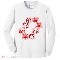 Bright Eyes Dice Logo Kids Long Sleeve Shirt thumb 0