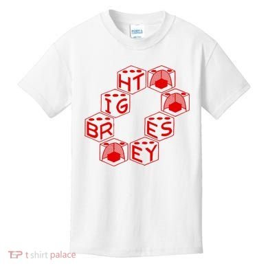 Bright Eyes Dice Logo Kids T-Shirt