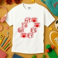 Bright Eyes Dice Logo Kids T-Shirt thumb 3