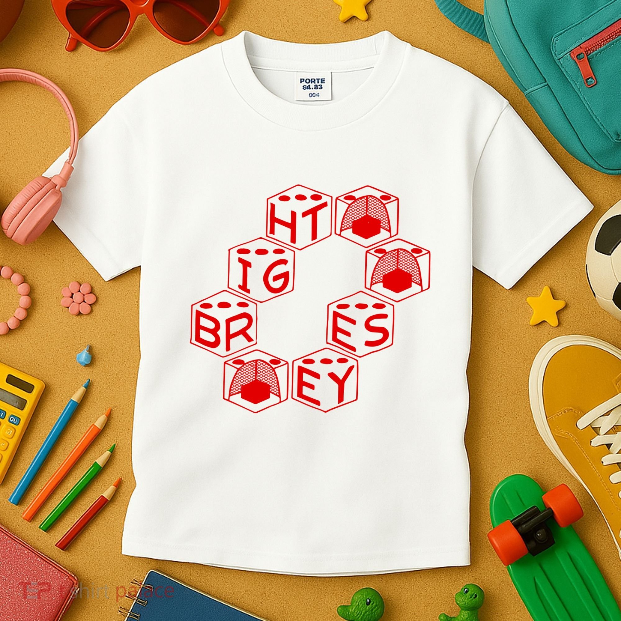 Bright Eyes Dice Logo Kids T-Shirt