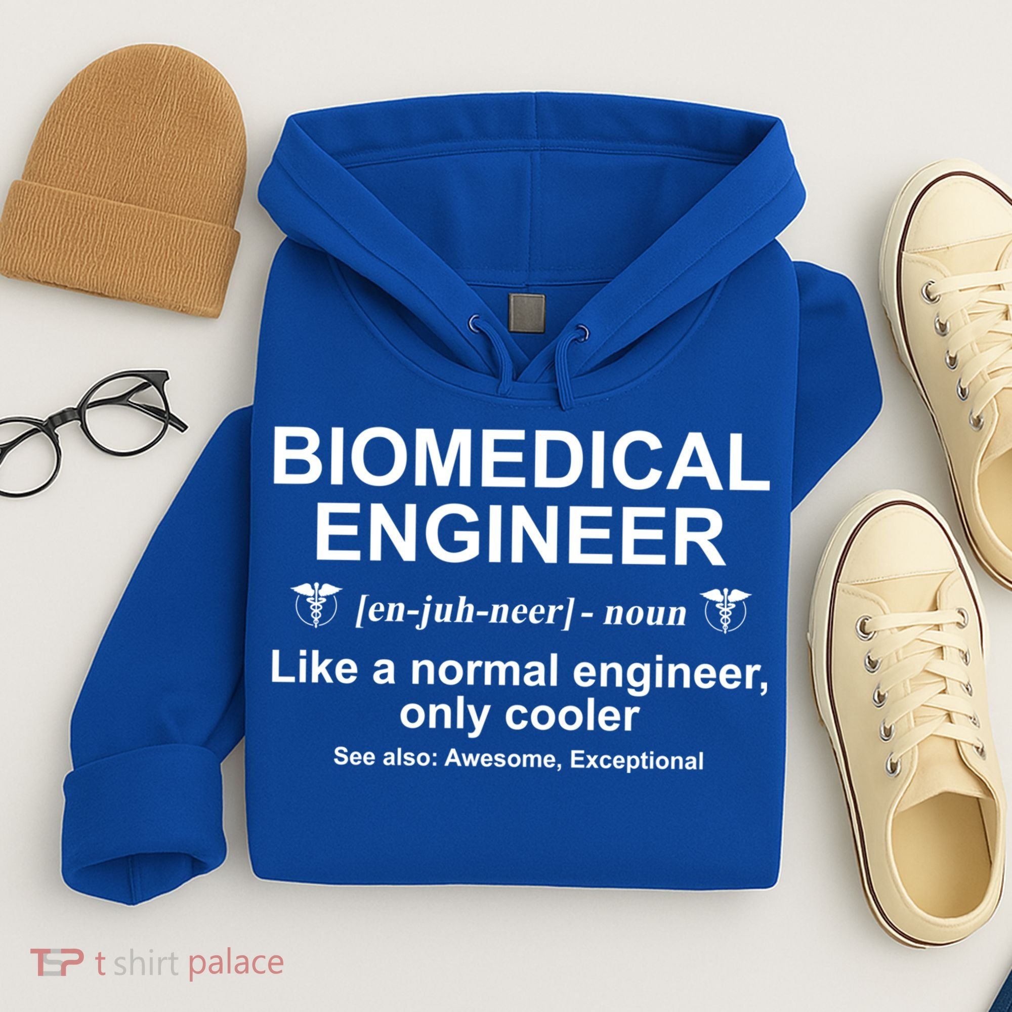 Biomedical Engineer Definition Funny Biomedical Engineering Gift Hoodie