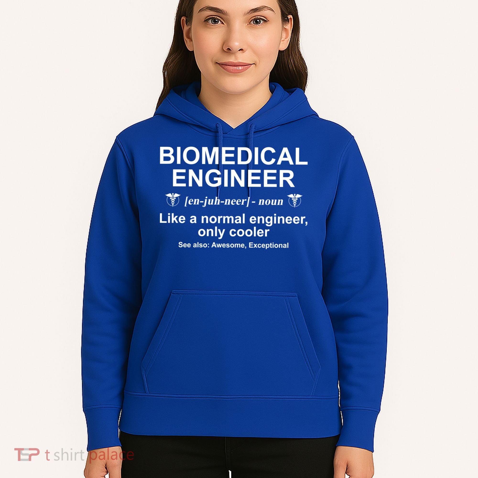 Biomedical Engineer Definition Funny Biomedical Engineering Gift Hoodie