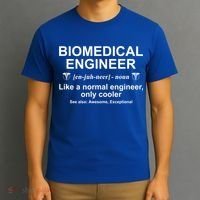 Biomedical Engineer Definition Funny Biomedical Engineering Gift T-Shirt thumb 3