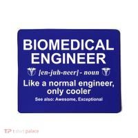 Biomedical Engineer Definition Funny Biomedical Engineering Gift Mousepad thumb 0