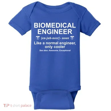 Biomedical Engineer Definition Funny Biomedical Engineering Gift Baby Bodysuit