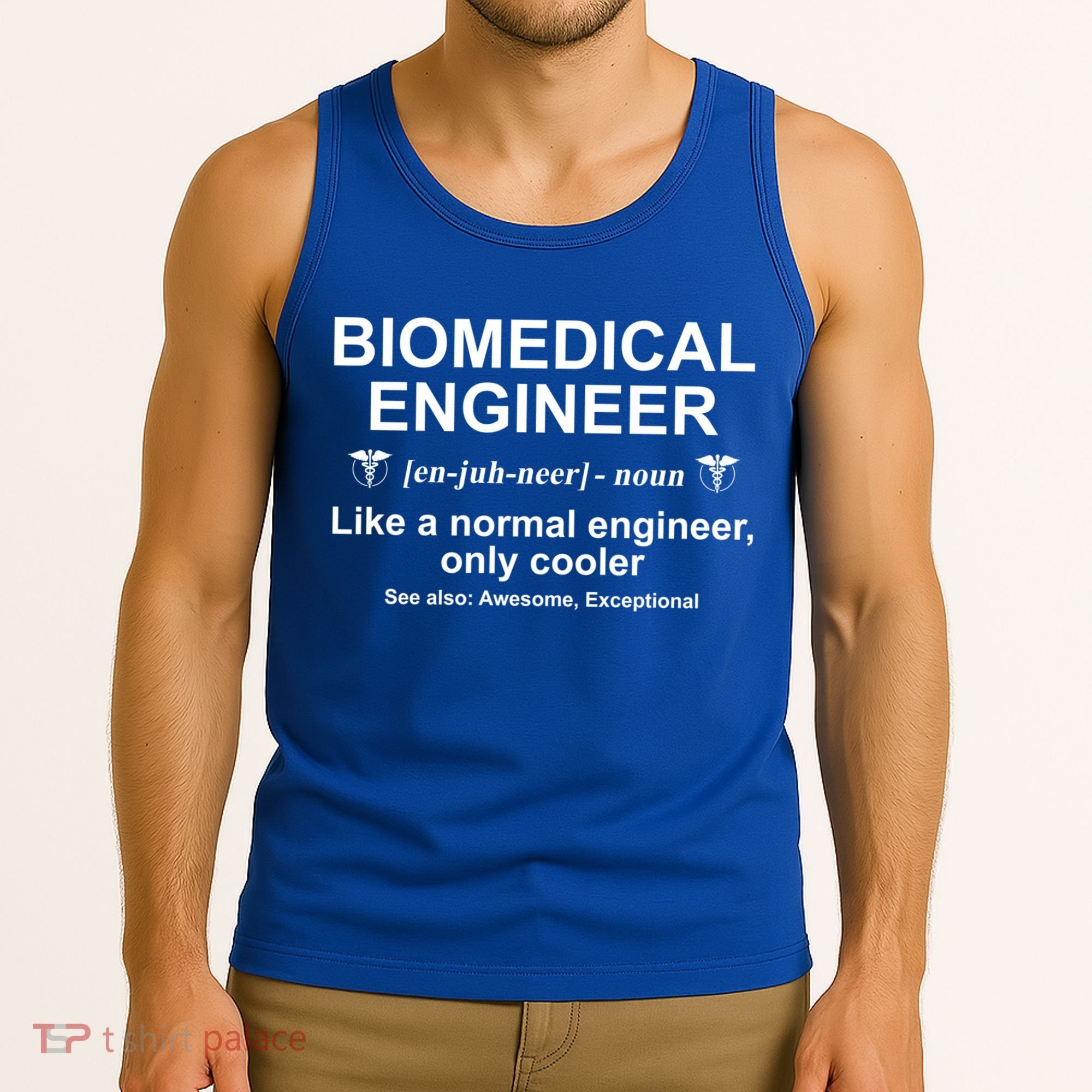 Biomedical Engineer Definition Funny Biomedical Engineering Gift Tank Top