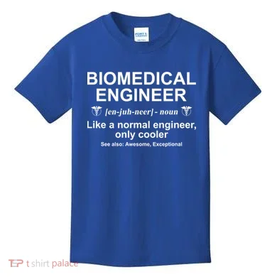 Biomedical Engineer Definition Funny Biomedical Engineering Gift Kids T-Shirt