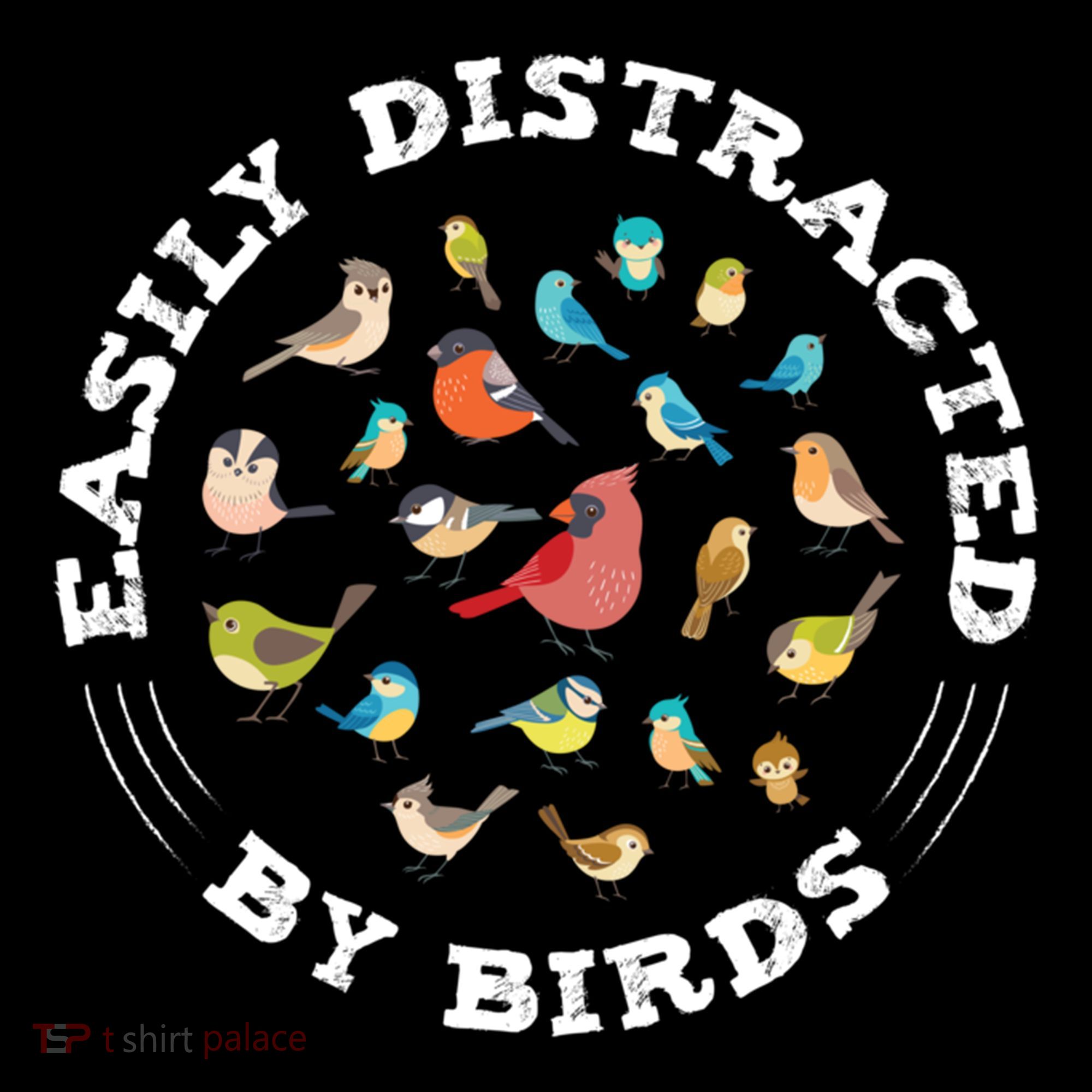 Birdwatching Easily Distracted By Birds Lover Ornithologist Cool Gift Coffee Mug