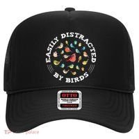 Birdwatching Easily Distracted By Birds Lover Ornithologist Cool Gift Hat thumb 0