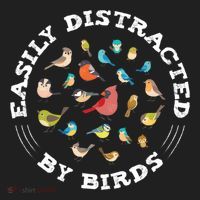 Birdwatching Easily Distracted By Birds Lover Ornithologist Cool Gift Hat thumb 2
