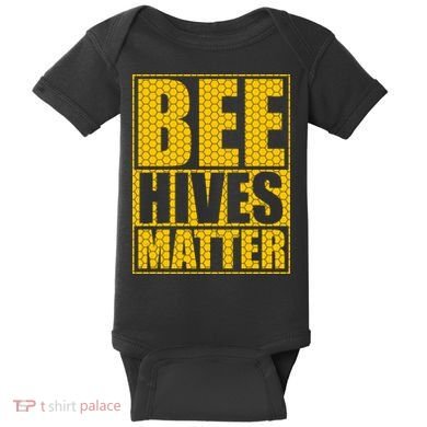 Bee Hives Matter Baby Bodysuit