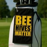 Bee Hives Matter Golf Towel thumb 2