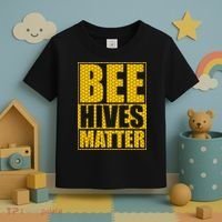 Bee Hives Matter Toddler T-Shirt thumb 3