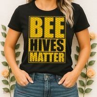 Bee Hives Matter Women's T-Shirt thumb 2