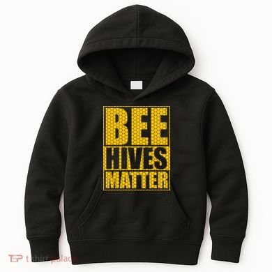 Bee Hives Matter Kids Hoodie