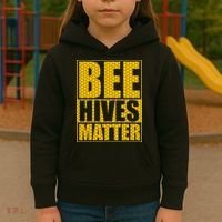 Bee Hives Matter Kids Hoodie thumb 3