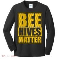 Bee Hives Matter Kids Long Sleeve Shirt thumb 0